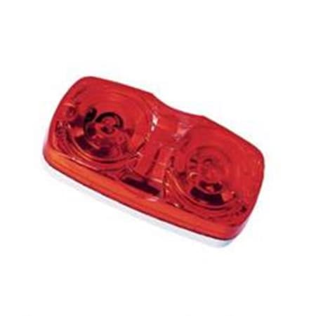 Powerhouse V138R Oval Clearance Light- Red PO3556023